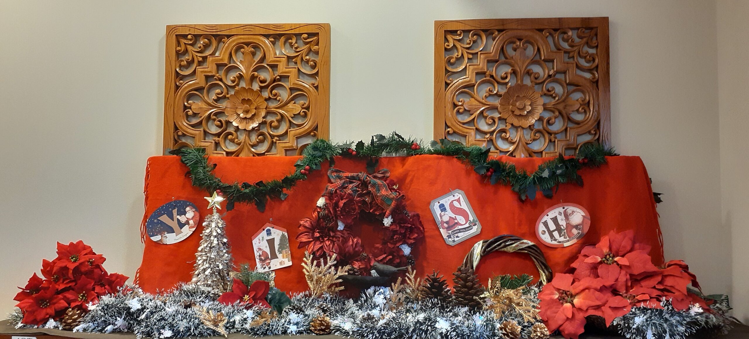 玄関　クリスマス飾り ～癒しのデイサービス名古屋熱田