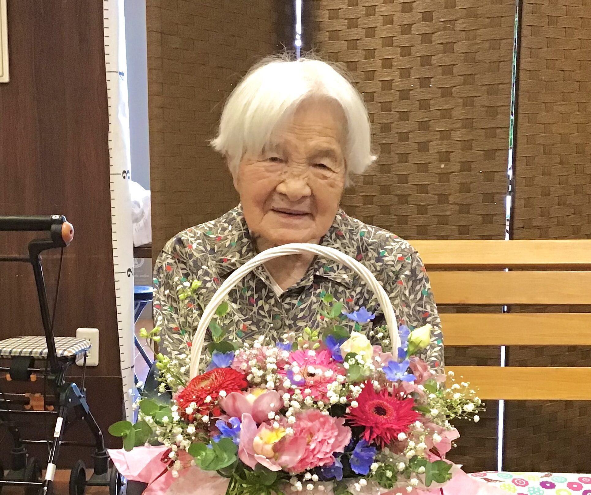101歳おめでとうございます。 ～癒しのデイサービス福岡大橋