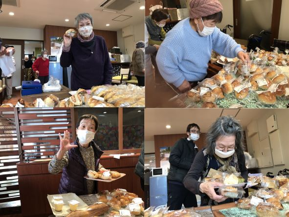 2月イベント-パン屋さん ～癒しのデイサービス松戸北