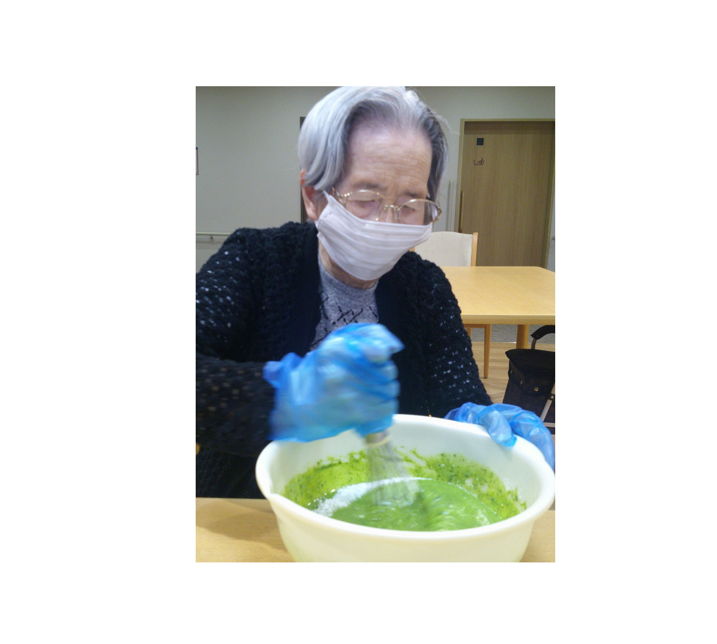 手作りお菓子（抹茶ガトーショコラ） ～癒しのさいたま浦和館グループホーム