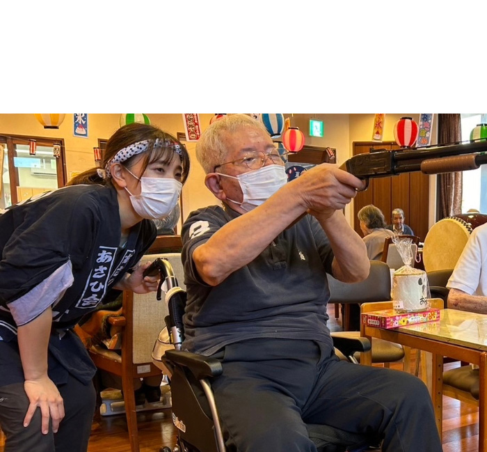 夏祭り ～癒しのデイサービスおゆみ野