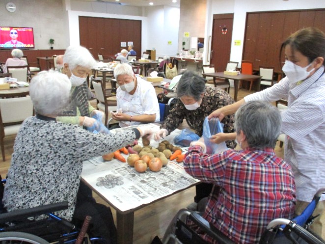 野菜詰め放題 ～癒しのデイサービス野田