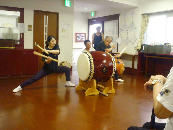 神楽太鼓・獅子舞 ～癒しのデイサービス八千代台